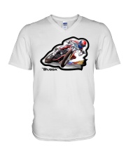 BUBBA CHAMPION FLAT TRACKER V-Neck T-Shirt thumbnail
