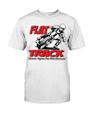 FLAT TRACK Because Anyone can Ride Motocross Kenny Classic T-Shirt front