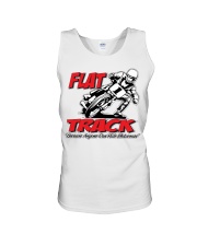 FLAT TRACK Because Anyone can Ride Motocross Kenny Unisex Tank thumbnail