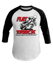FLAT TRACK Because Anyone can Ride Motocross Kenny Baseball Tee thumbnail