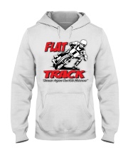 FLAT TRACK Because Anyone can Ride Motocross Kenny Hooded Sweatshirt thumbnail