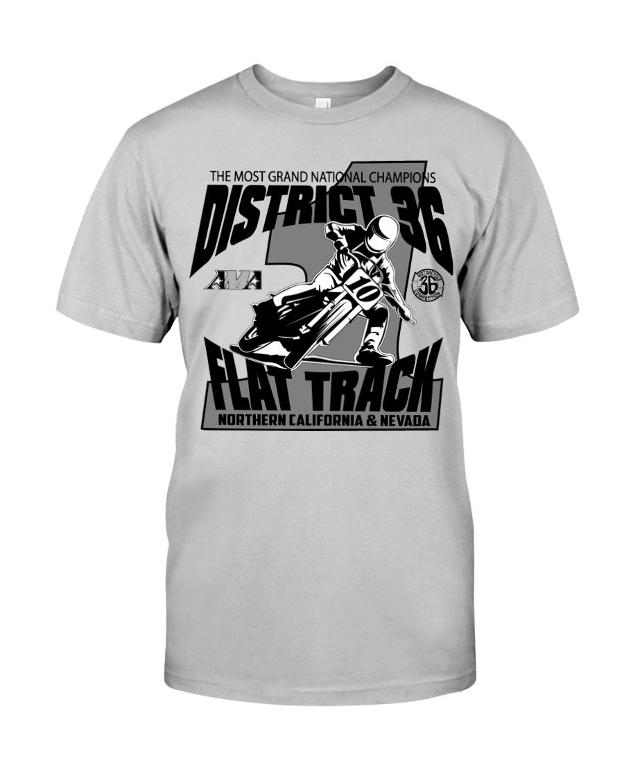 D-36 FLAT TRACK DISTRICT OF CHAMPIONS 2020 LIGHTS Classic T-Shirt