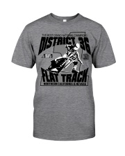 D-36 FLAT TRACK DISTRICT OF CHAMPIONS 2020 LIGHTS Classic T-Shirt tile
