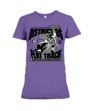 D-36 FLAT TRACK DISTRICT OF CHAMPIONS 2020 LIGHTS Premium Fit Ladies Tee thumbnail