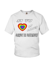Si Tu M'Aimes Garde Ta Distance Youth T-Shirt tile