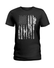 Gun - The Gun Flag Ladies T-Shirt thumbnail