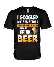 I googled my symptoms turned out i just need to dr V-Neck T-Shirt thumbnail