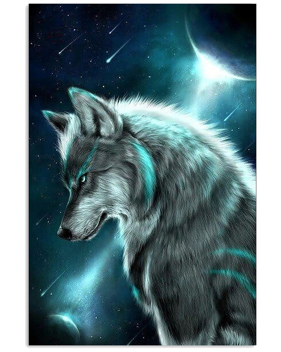 I LOVE WOLF 11x17 Poster