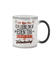 An Meine Frau Color Changing Mug color-changing-right