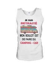 JE SUIS RETRAITÉ Unisex Tank thumbnail
