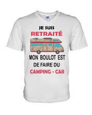 JE SUIS RETRAITÉ V-Neck T-Shirt thumbnail