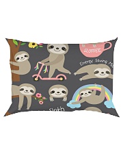 Large Fleece Blanket - Sloth Blanket Rectangular Pillowcase thumbnail