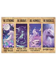 Unicorn Quotes Poster 24x16 Poster front