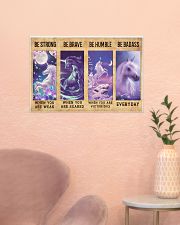 Unicorn Quotes Poster 24x16 Poster poster-landscape-24x16-lifestyle-23
