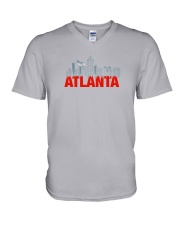 The Atlanta Skyline V-Neck T-Shirt thumbnail