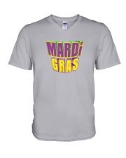 New Orleans - Mardi Gras V-Neck T-Shirt thumbnail