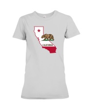 State Flag of California Premium Fit Ladies Tee thumbnail