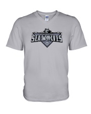New England Sea Wolves V-Neck T-Shirt thumbnail