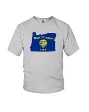State Flag of Oregon Youth T-Shirt thumbnail