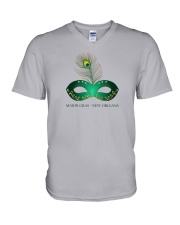 New Orleans - Mardi Gras V-Neck T-Shirt thumbnail
