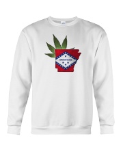 Arkansas - Marijuana Freedom Crewneck Sweatshirt thumbnail