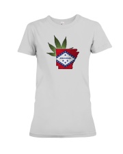Arkansas - Marijuana Freedom Premium Fit Ladies Tee thumbnail