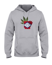 Arkansas - Marijuana Freedom Hooded Sweatshirt thumbnail