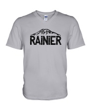 Mount Rainier - Washington V-Neck T-Shirt thumbnail
