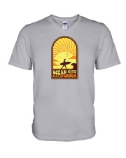 Ocean City - California V-Neck T-Shirt thumbnail