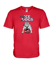 Long Beach Ice Dogs V-Neck T-Shirt thumbnail
