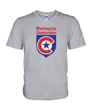Washington Commandos V-Neck T-Shirt thumbnail