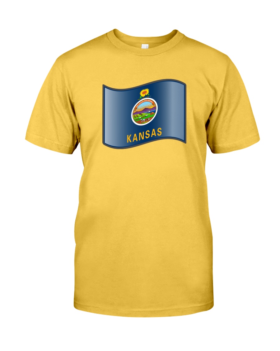 State Flag of Kansas Classic T-Shirt