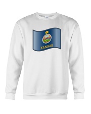 State Flag of Kansas Crewneck Sweatshirt thumbnail