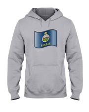 State Flag of Kansas Hooded Sweatshirt thumbnail