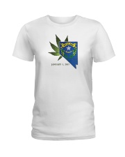 Nevada - Marijuana Freedom Ladies T-Shirt thumbnail