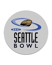 Seattle Bowl - Seattle Washington Circle Coaster thumbnail