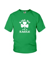 Kiss Me I'm a Eagle Youth T-Shirt thumbnail