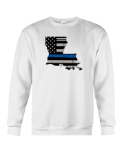Louisiana - Thin Blue Line Crewneck Sweatshirt thumbnail