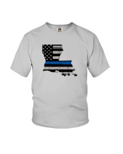 Louisiana - Thin Blue Line Youth T-Shirt thumbnail