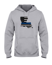 Louisiana - Thin Blue Line Hooded Sweatshirt thumbnail