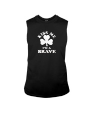 Kiss Me I'm a Brave Sleeveless Tee thumbnail