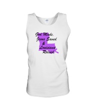 God Made - Jesus Saved - Louisiana Raised Unisex Tank thumbnail