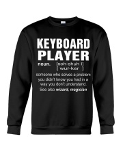 HOODIE KEYBOARD PLAYER Crewneck Sweatshirt thumbnail
