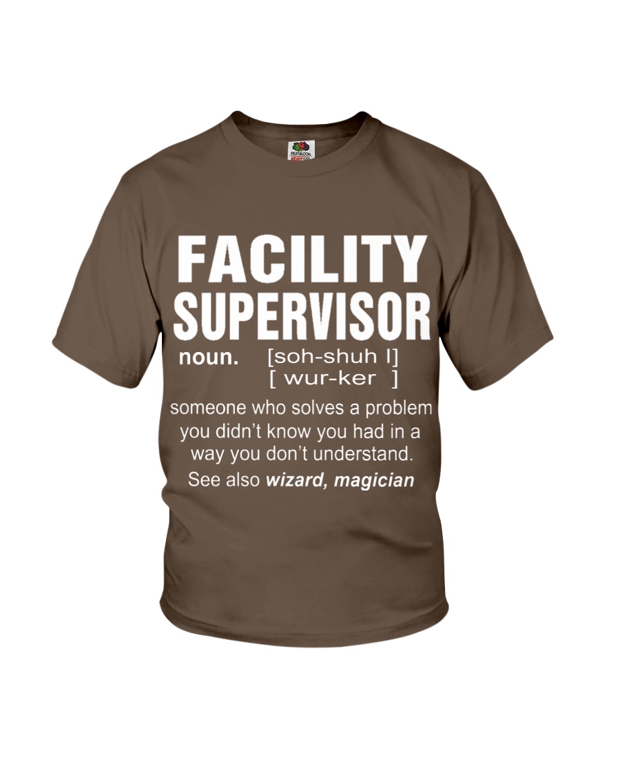 HOODIE FACILITY SUPERVISOR Youth T-Shirt
