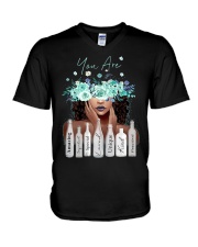 You are amazing V-Neck T-Shirt tile