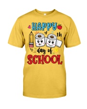 Happy 100th day of School Classic T-Shirt front