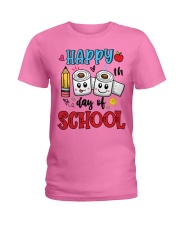 Happy 100th day of School Ladies T-Shirt tile