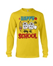 Happy 100th day of School Long Sleeve Tee tile