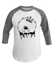 Black queen Baseball Tee tile