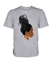 Dreadlocks V-Neck T-Shirt tile